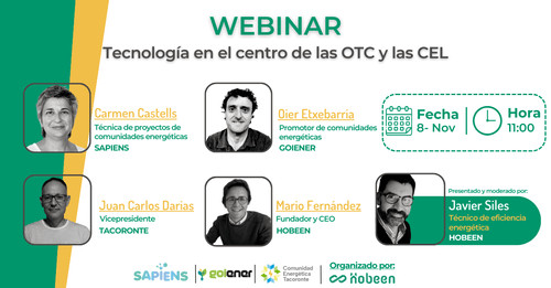 Featured image for “WEBINAR ”Tecnología en el Centro de las OTC’s y las CEL””