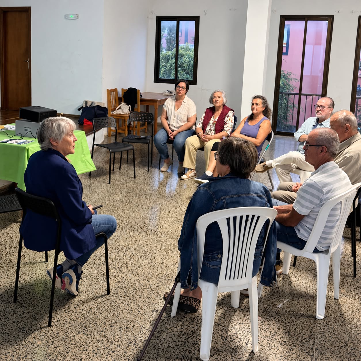Encuentro vecinal en Adelantado: debatiendo el futuro energético de Tacoronte